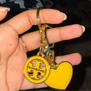 Tory Burch Yellow Key tag